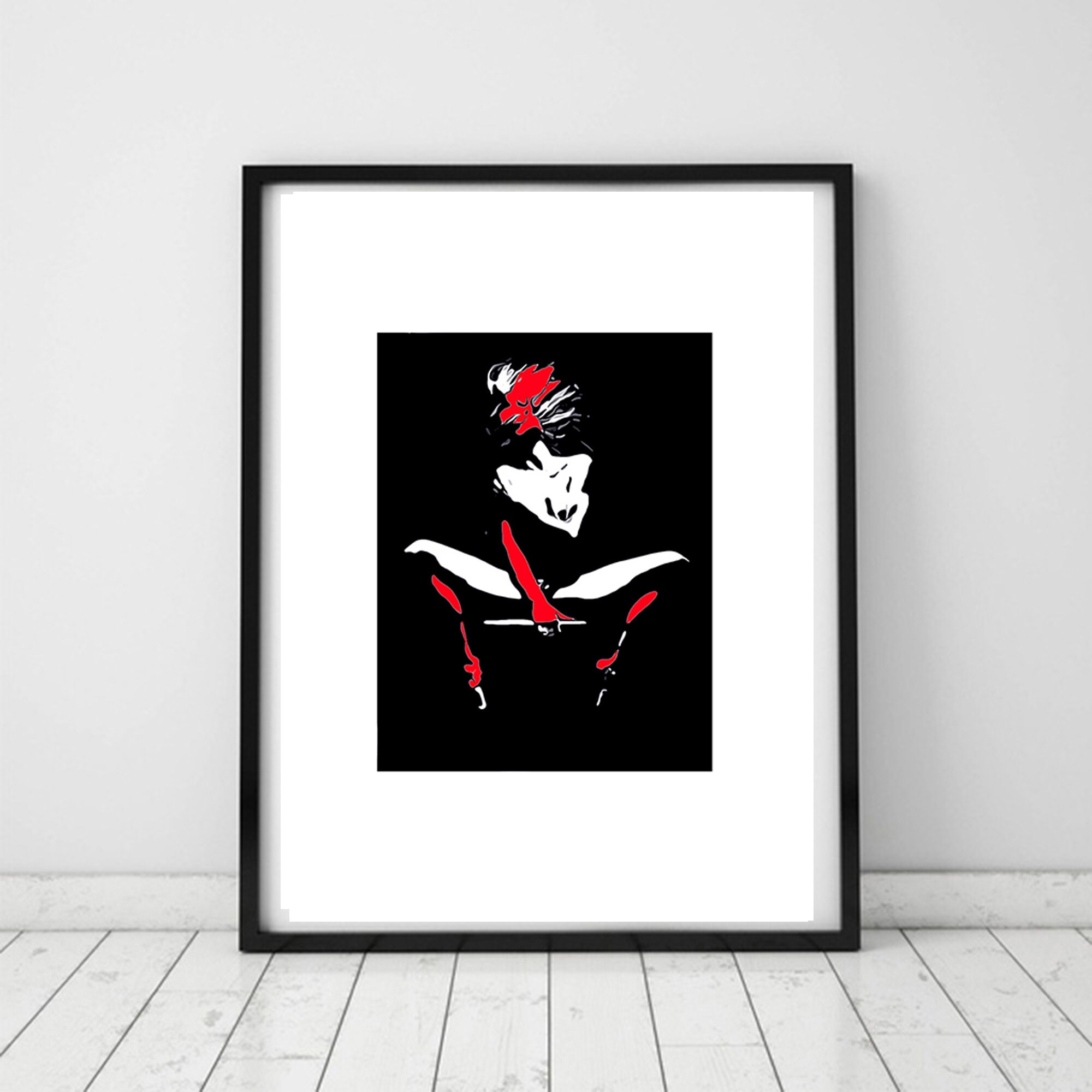 Abstract EroticaErotic Painting Black and white