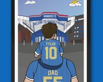 Rangers Personalized - Etsy UK