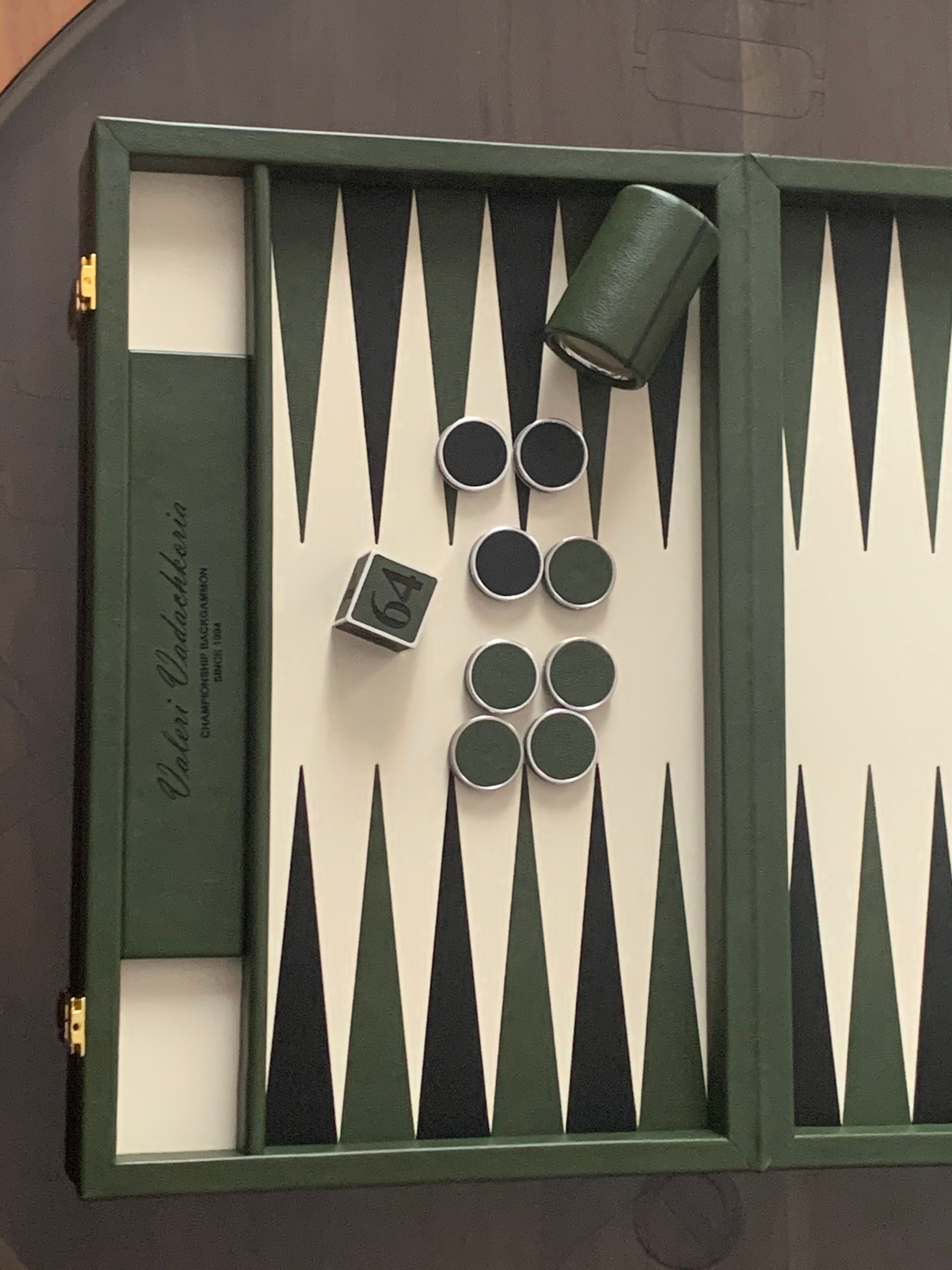 Hand Made Backgammon Board Size 45,7 X 29.5 Cm folded. Etsy Australia