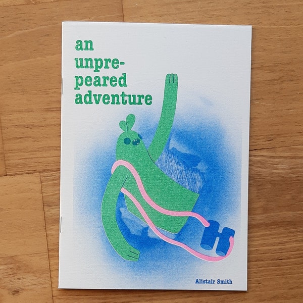 An Unpre-Peared Adventure | Fruit-based Riso Comic Zine