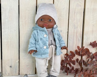 Puppenkleidung für 34 cm Junge Puppe Mashasdolls Jackenset