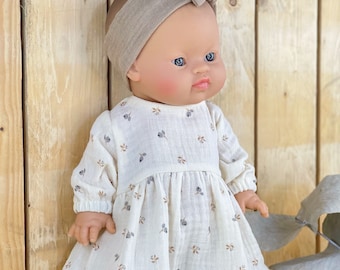 PDF Kleid Schnittmuster für 34 cm Puppe Mashasdolls doll clothes pattern