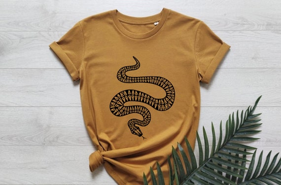 homosexual tambor letal Camisa Serpiente Camisa Elegante Serpiente Camiseta - Etsy España