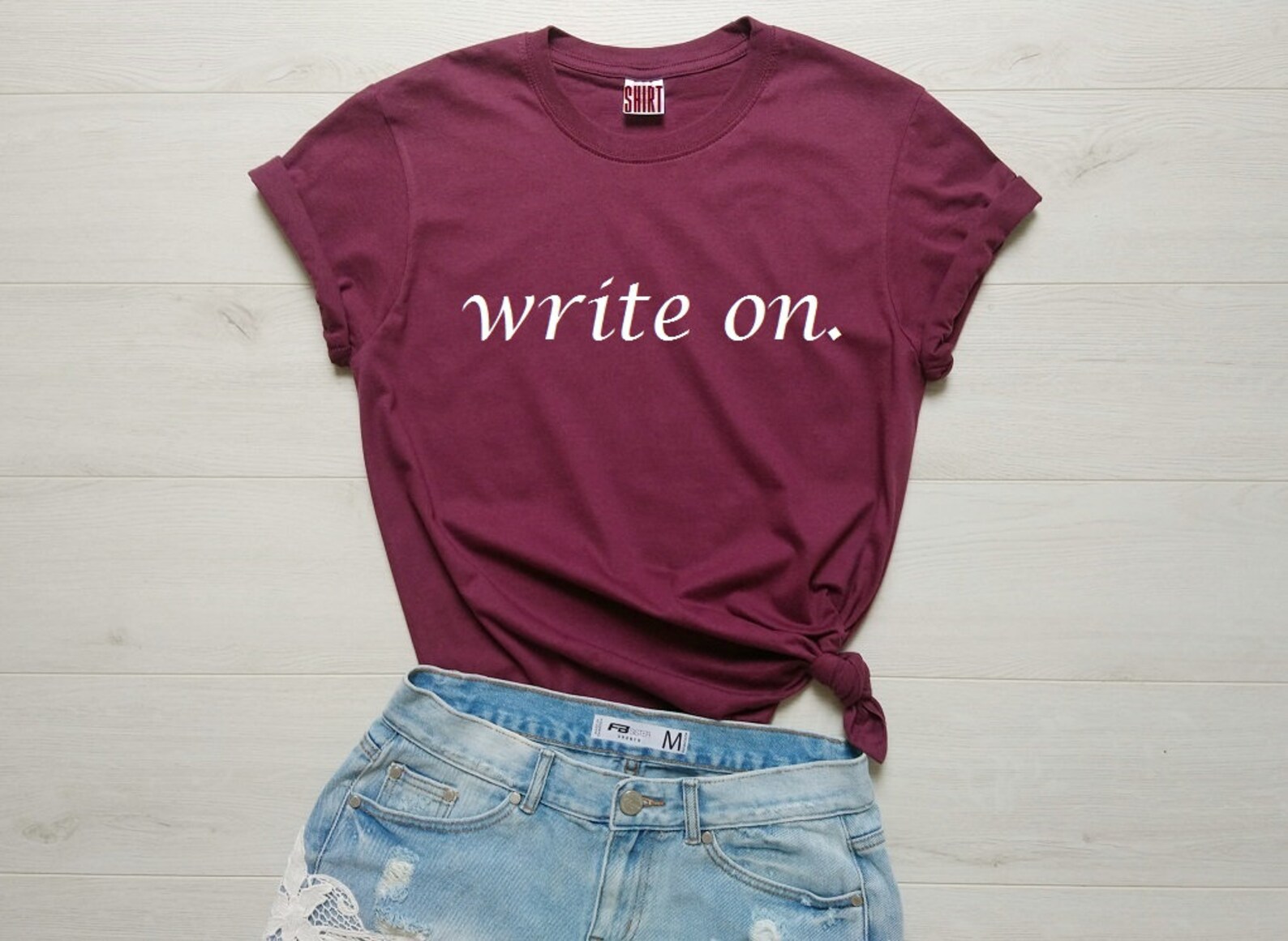 Write on T-shirt Writer Shirt Journalist Shirt Novelist - Etsy UK image.