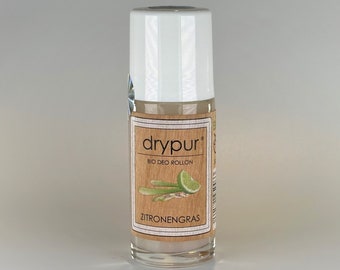 drypur.de · Déodorant BIO · CITRONNELLE · sans aluminium ni alcool