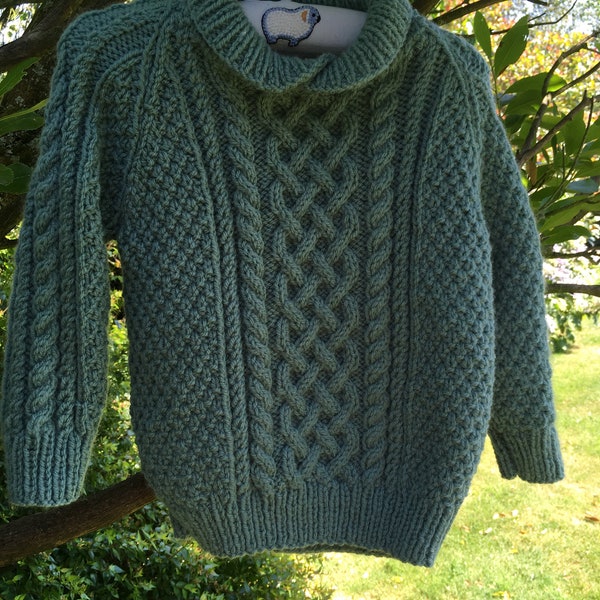 Boys Aran sweater