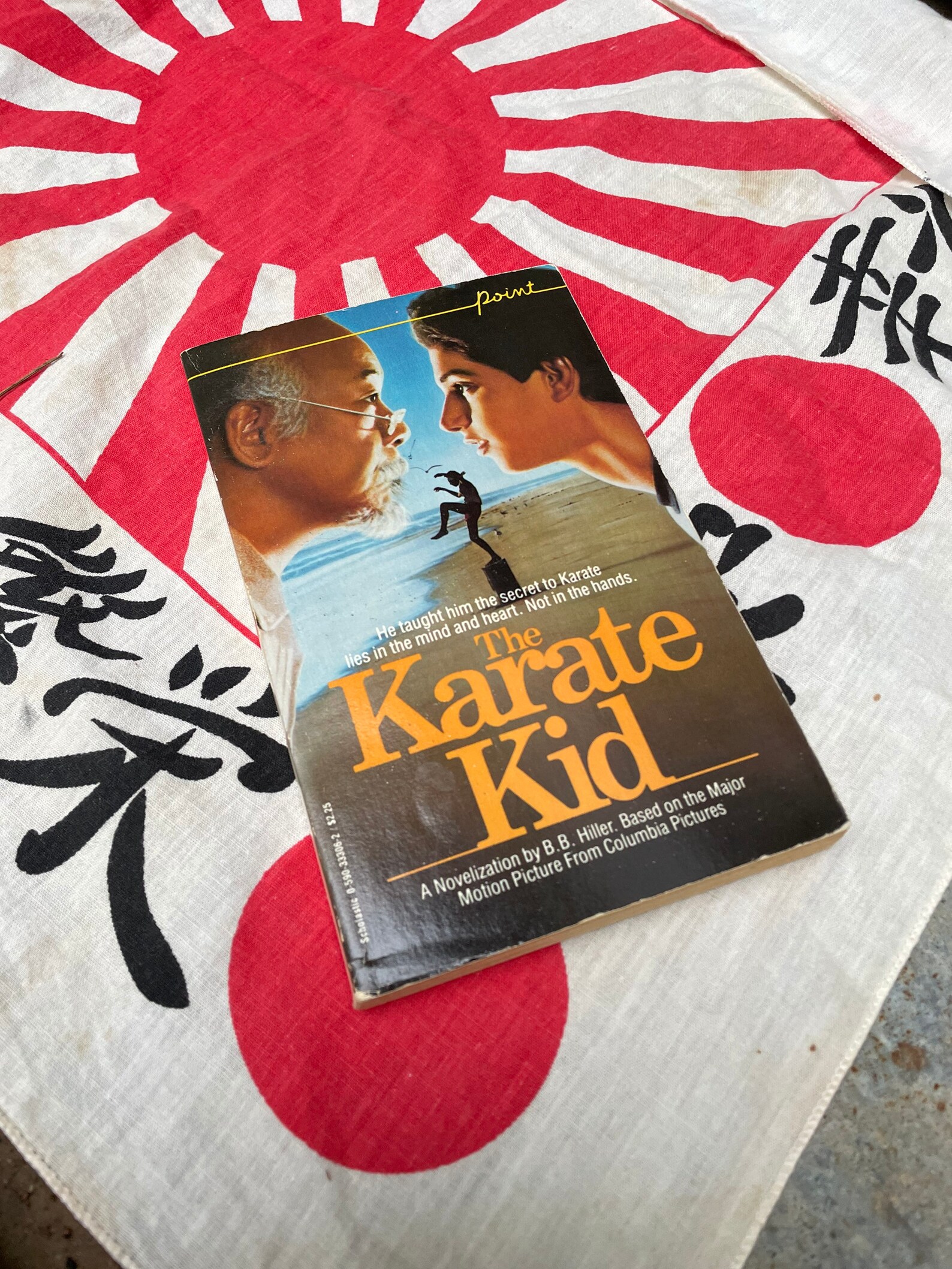 The Karate Kid book pulp Paperback movie novelization Etsy