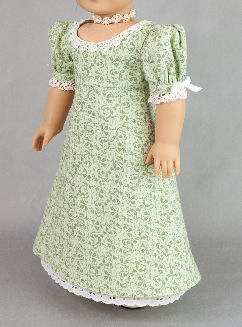 18 inch Doll Pattern ~ Camila’s Regency Petticoat ~ Historical PDF Sewing Pattern image 7
