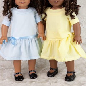 18 Zoll Puppenkleid PDF Schnittmuster ~ Flora's 1920's Dropped Waist Dress handgemacht für AG Dolls Bild 5