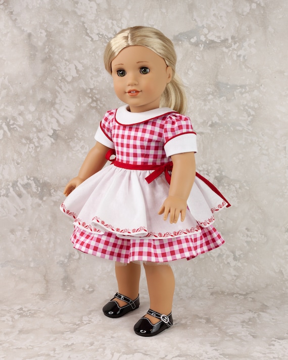 18 Inch Doll Dress Pattern the Loopy Collar Dress PDF Sewing Pattern  Crafted to Fit AG Dolls Such as American Girl® 