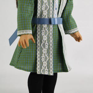 18 inch doll clothes pattern ~ Edwardian Day Dress PDF Sewing Pattern hand crafted for historical 1900’s AG Dolls image 6