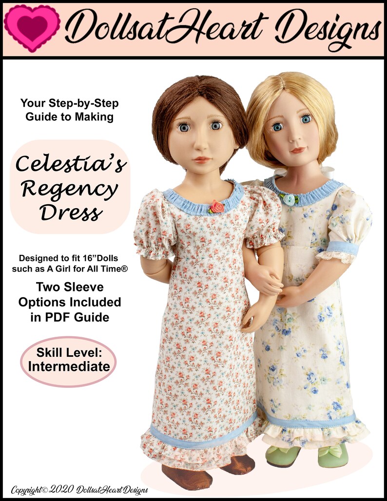 16 Inch Doll Sewing Pattern PDF Bundle AGAT Celestia's | Etsy