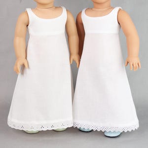 18 inch Doll Pattern ~ Camila’s Regency Petticoat ~ Historical PDF Sewing Pattern image 9