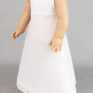 18 inch Doll Pattern ~ Camila’s Regency Petticoat ~ Historical PDF Sewing Pattern image 6