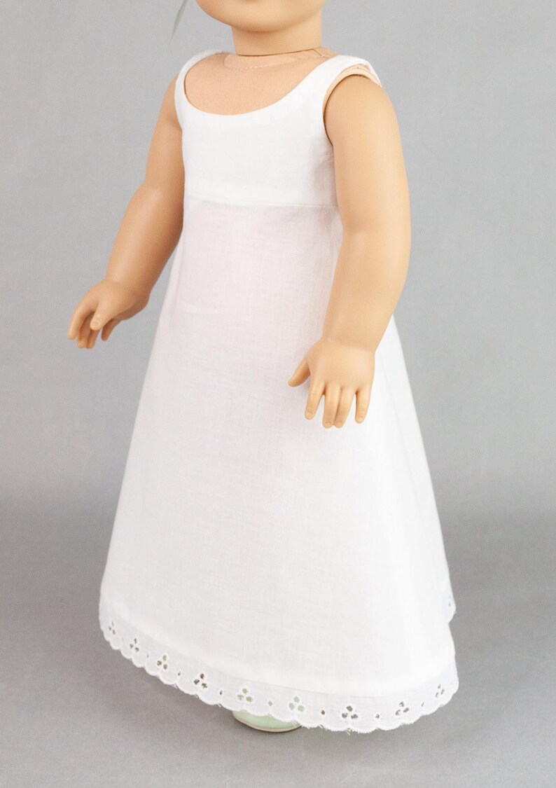 18 inch Doll Pattern ~ Camila’s Regency Petticoat ~ Historical PDF Sewing Pattern image 6