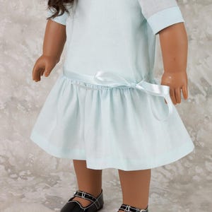 18 Zoll Puppenkleid PDF Schnittmuster ~ Flora's 1920's Dropped Waist Dress handgemacht für AG Dolls Bild 6