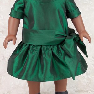 18 Zoll Puppenkleid PDF Schnittmuster ~ Flora's 1920's Dropped Waist Dress handgemacht für AG Dolls Bild 8