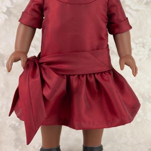 18 Zoll Puppenkleid PDF Schnittmuster ~ Flora's 1920's Dropped Waist Dress handgemacht für AG Dolls Bild 9