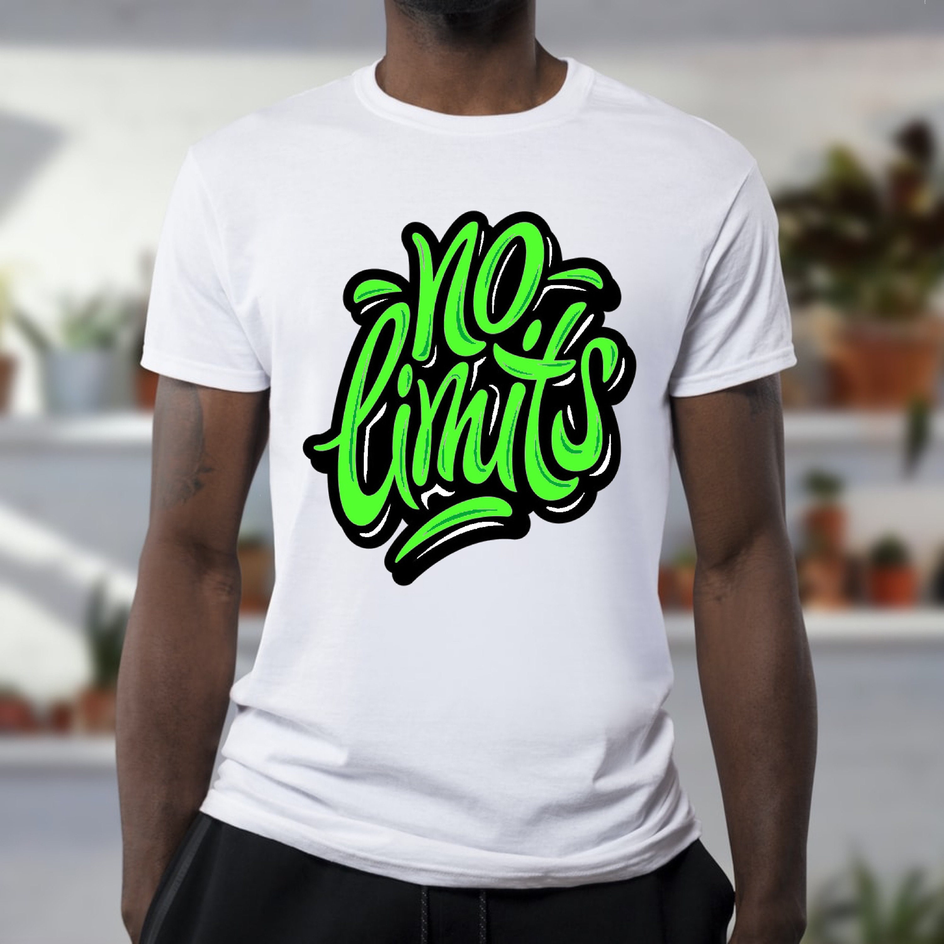 No Limits 3D Graphic Tee Streetwear Custom Shirt Urban -  Canada