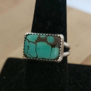 Sterling Silver and Turquoise Ring