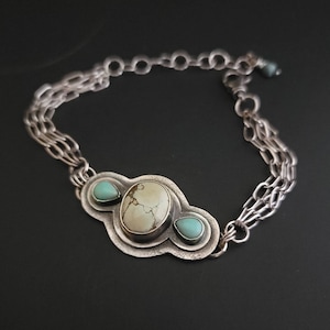 925 Sterling silver and Turquoise Bracelet