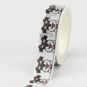 Schnauzer Washi Tape • Bone Washi Tape • Washi Tape • Washi Tape • Washi Tape • Washi Tape • Hundeliebhaber