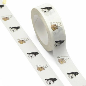 Cat Washi • kitten print • Planner washi tape • tabby cat • Crafting tape • Planner supplies • Masking tape • Washi tape uk • feline tape