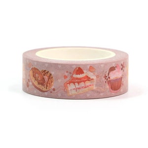 Cupcake Washi Tape • Planner washi tape • Gift wrapping tape • Crafting tape • Planner supplies • Masking tape • Washi uk • bun • fairy cake