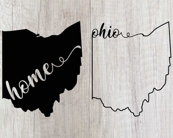 Download Ohio Home Svg File Etsy