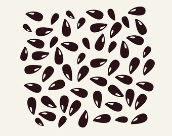 Download Watermelon seeds svg | Etsy