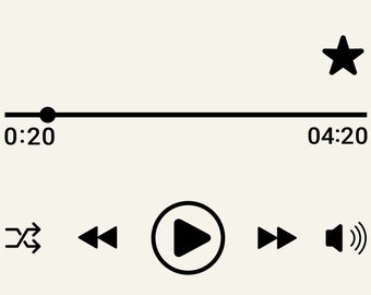 Download Audio player svg | Etsy