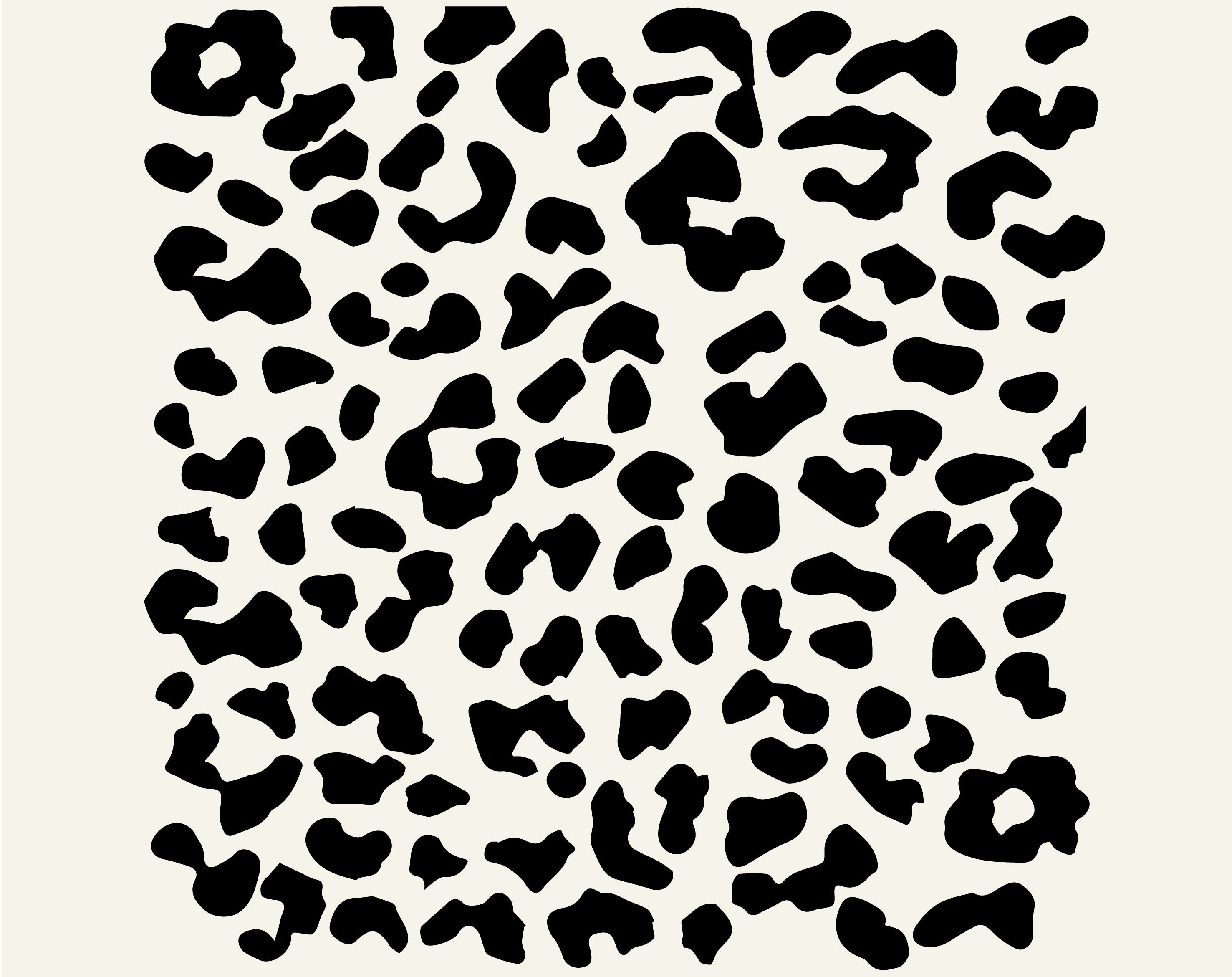 Png Cheetah Print Svg Digital Downloads for Cricut /& Silhouette Leopard CRICUT SVG Cut Files