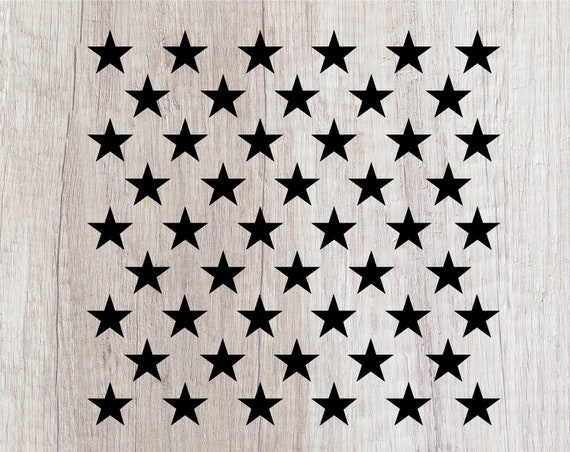 Download Star svg 50 star union svg 50 Star Svg 50 US Flag Stars ...