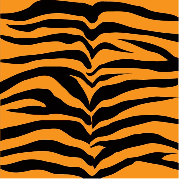 Tiger svg tiger print tiger print svg print pattern svg animal | Etsy