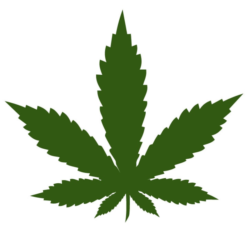 Download Marijuana Leaf Monogram Frame svg Cannabis svg Marijuana svg | Etsy