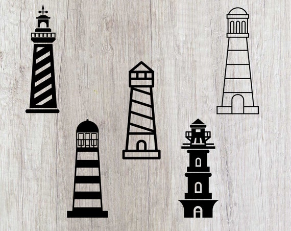 Download Lighthouse Svg Light House Svg Lighthouse Clipart Lighthouse Svg Bundle Sea Svg Nautical Svg Lighthouse Silhouette Cut File Cricut Svg House Clip Art Art Collectibles