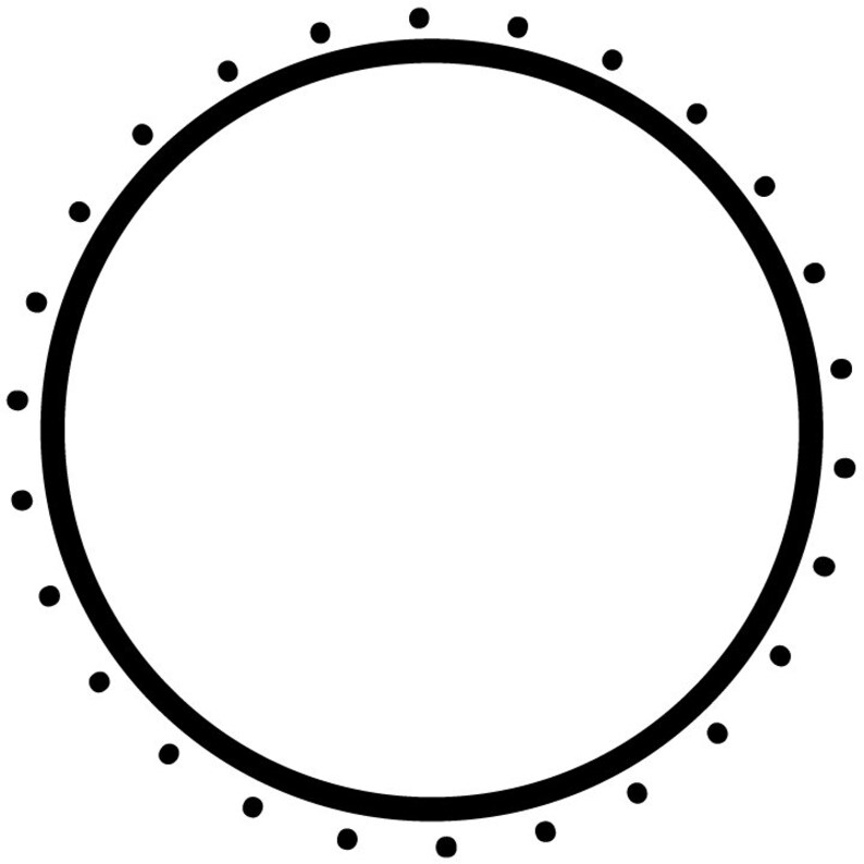 Download Polka dot monogram svg Circle frames svg Frames svg polka ...
