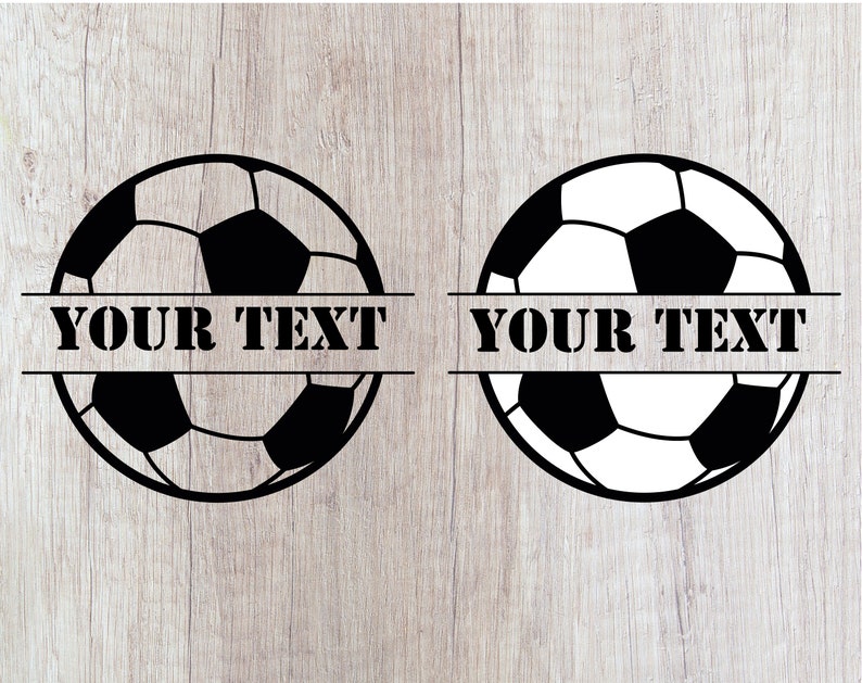Split soccer ball svg Split soccer ball png jpeg Split soccer Etsy