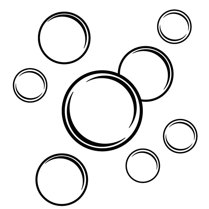 Bubbles svg Bubbles svg file Bubbles svg bundle Bubbles cut | Etsy