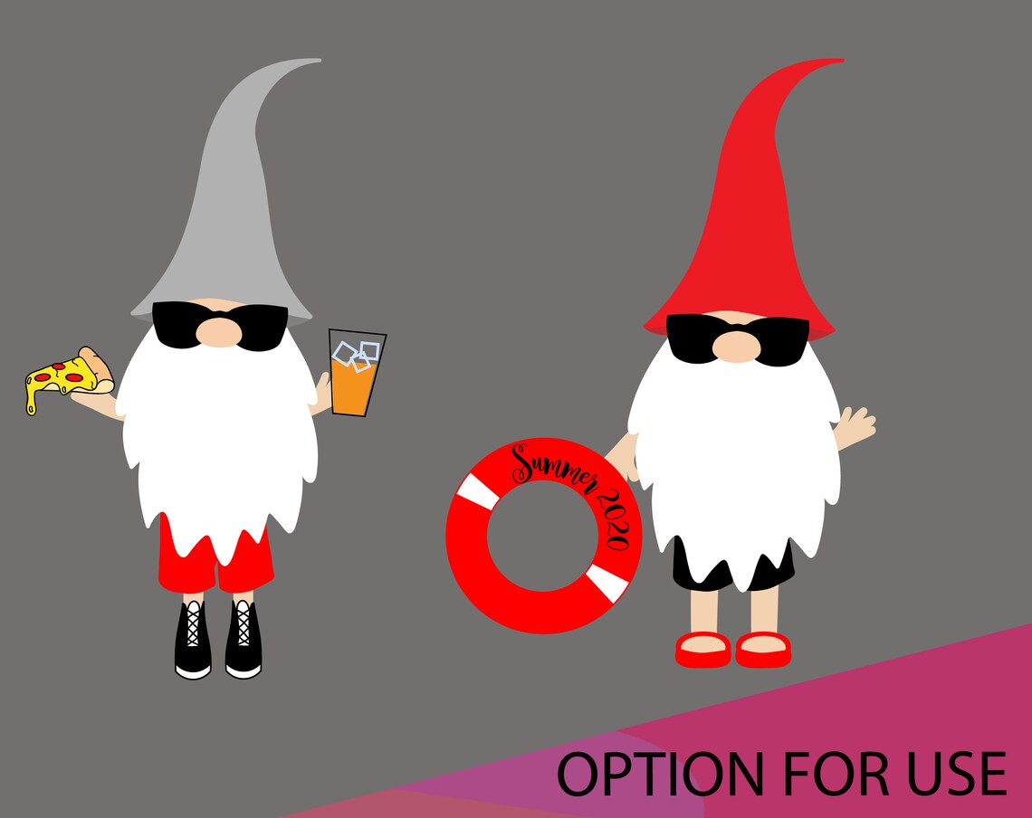 Download Summer Gnomes Svg Hand drawn Gnome Svg Beach Gnome Svg | Etsy