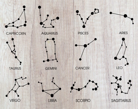 Zodiac Signs svg Zodiac Signs png zodiac svg zodiac sign svg | Etsy