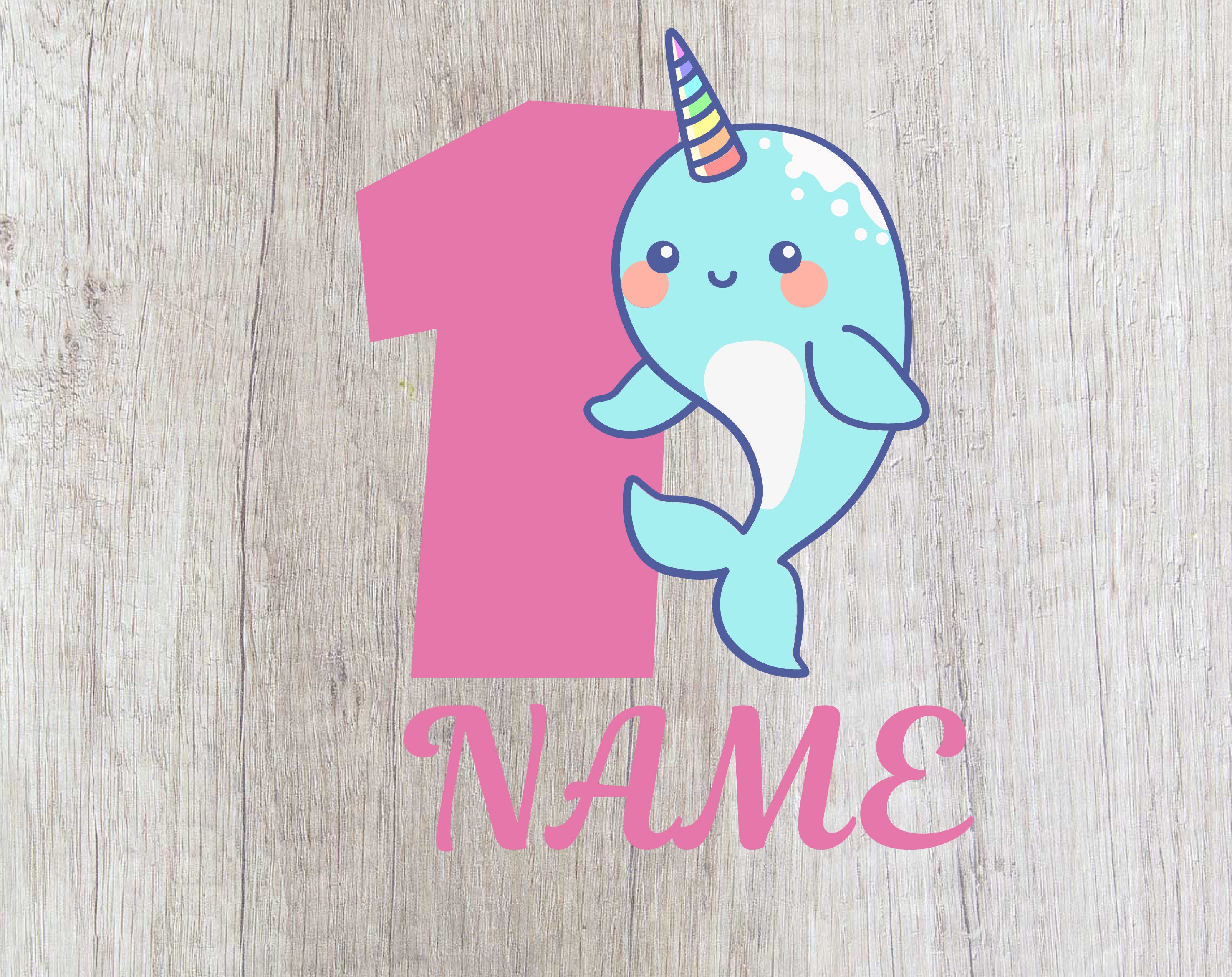 Download Narwhal Svg Narwhal Svg File Birthday Narwhal Svg File Narwhal Etsy