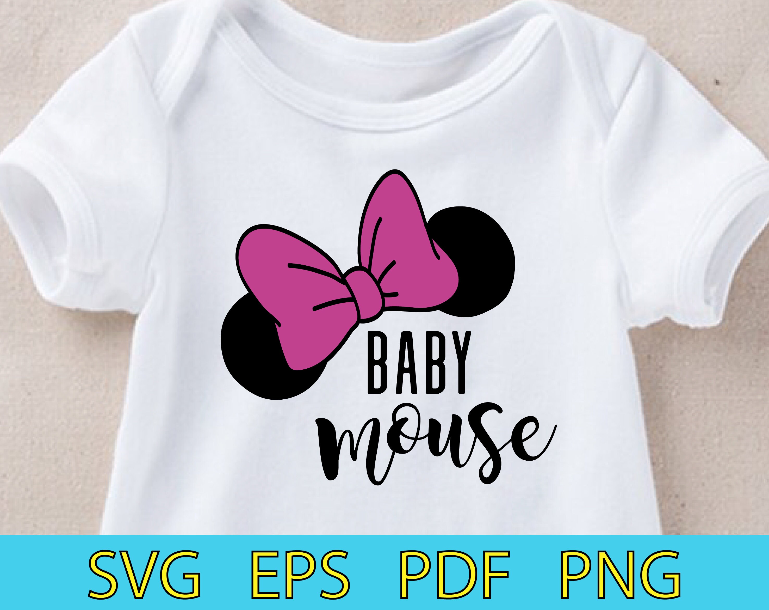 Download Baby Mouse Baby Mouse Svg Baby Mouse Svg File Baby Mouse Png Etsy