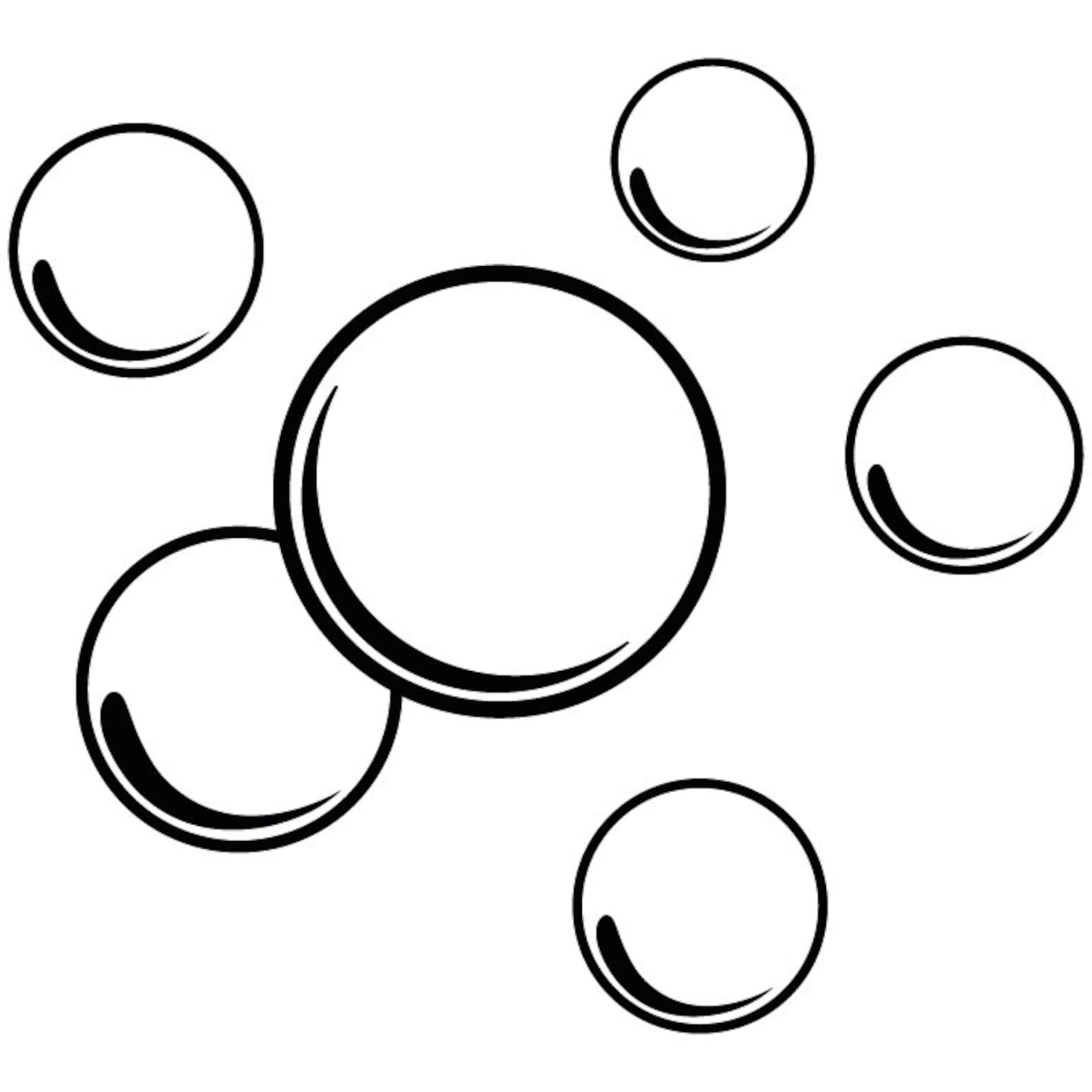 Bubbles svg Bubbles svg file Bubbles svg bundle Bubbles cut Etsy