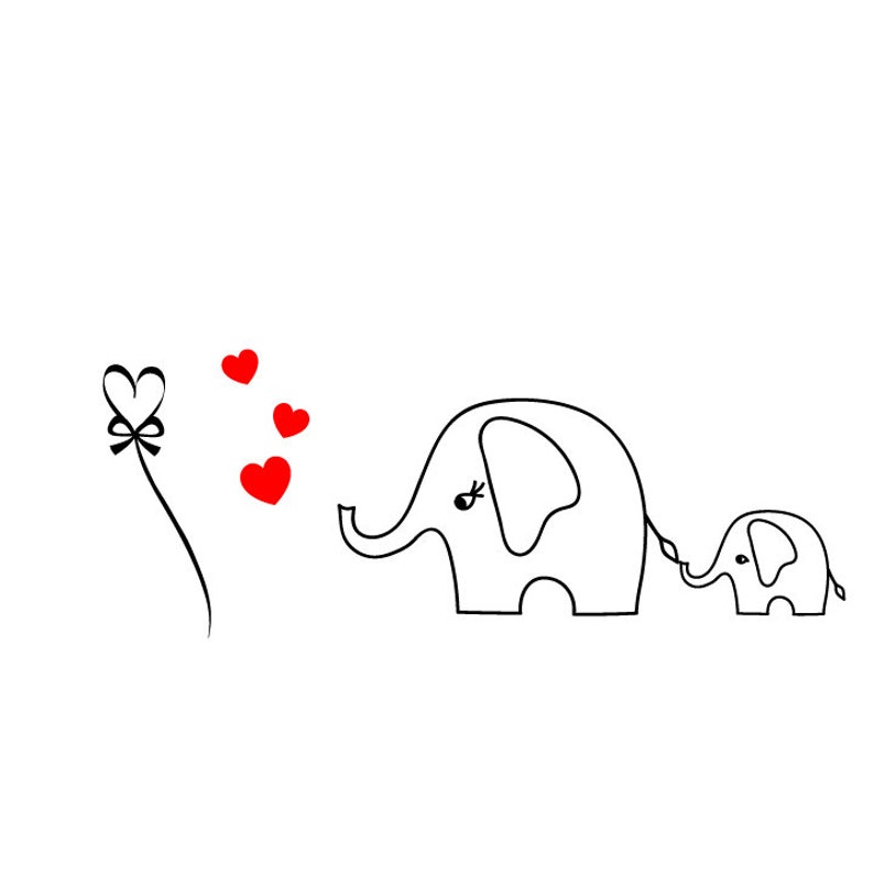 Free Free 217 Svg Black Baby Elephant Silhouette SVG PNG EPS DXF File