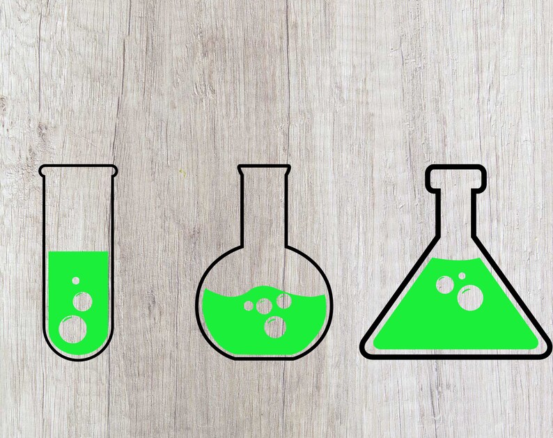 Chemistry Beaker Svg Beaker svg Chemistry svg Science Beaker Etsy