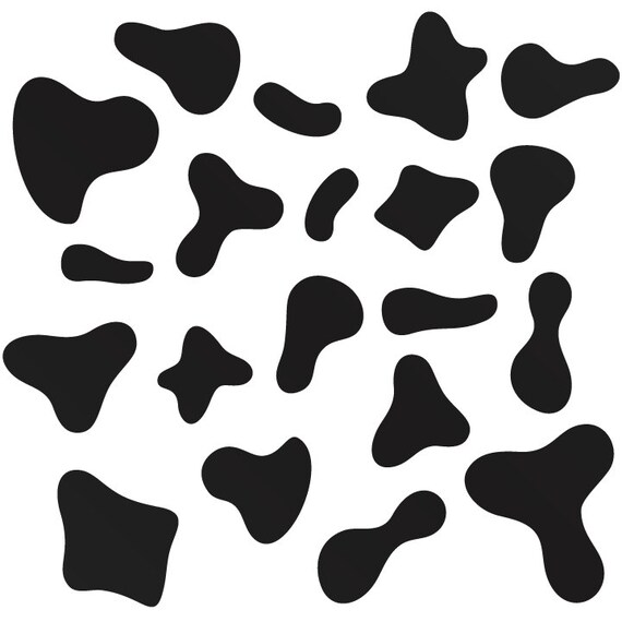 Cow spots svg Cow spots pattern svg Cow spots eps Animal print | Etsy