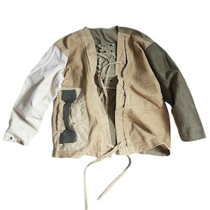 Upgecycelte Vintage-Militärjacke | Umgearbeitete Vintage-Armeejacke | Neu gestaltete Jacke