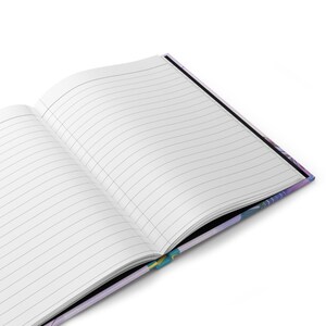 Schwarze Frau Hardcover Journal Notizbuch, Schwarzes Mädchen Notizbuch, Schwarzes Mädchen Journal, Schwarzes Mädchen Tagebuch Druck Stationär, Notizbuch für Schwarze Frau Bild 6