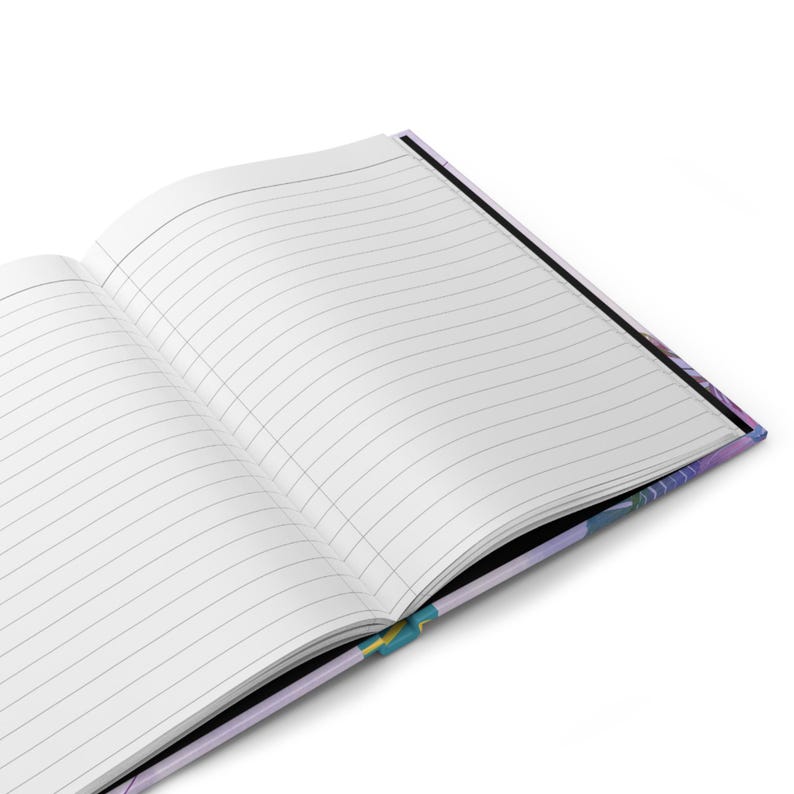 Schwarze Frau Hardcover Journal Notizbuch, Schwarzes Mädchen Notizbuch, Schwarzes Mädchen Journal, Schwarzes Mädchen Tagebuch Druck Stationär, Notizbuch für Schwarze Frau Bild 6